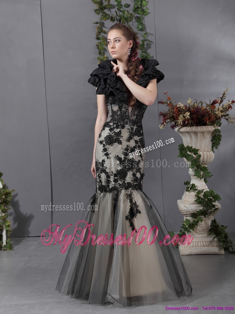 2016 Popular Beading and Appliques Mother of The Bride Dress in Multi Color
