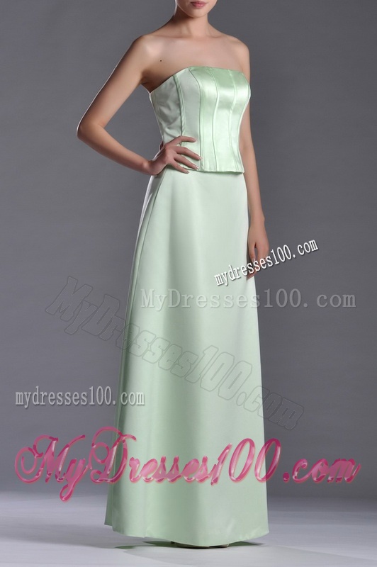 Discount Column Strapless Ruching Mother of The Bride Dress with Jacket