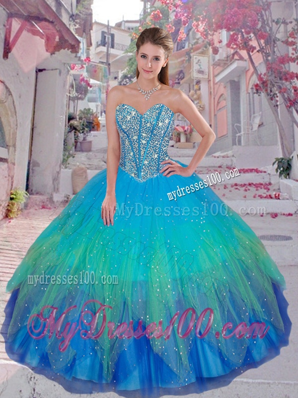 Discount Beaded Ball Gown Quinceanera Dresses for 2016