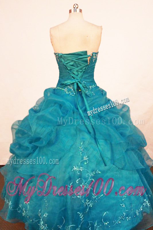Ruching and Pick-ups Sweet 16 Dresses with Slit and Beaded Embroideries