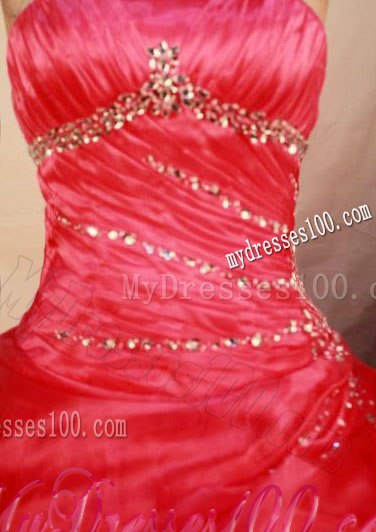 Ruche Diamonds and Ruffled Layers Decorated Dress for Sweet 15 For Girls