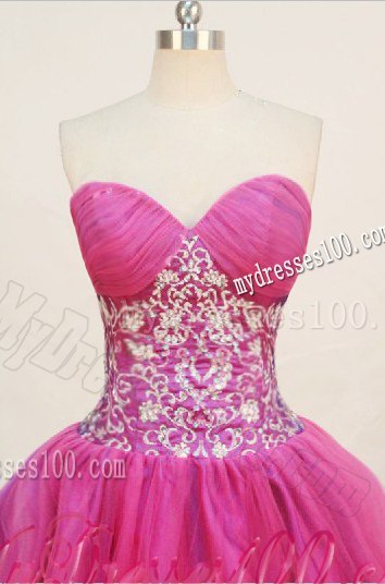 Ruched Sweetheart Sweet sixteen dresses with Beaded and Appliqued Waist