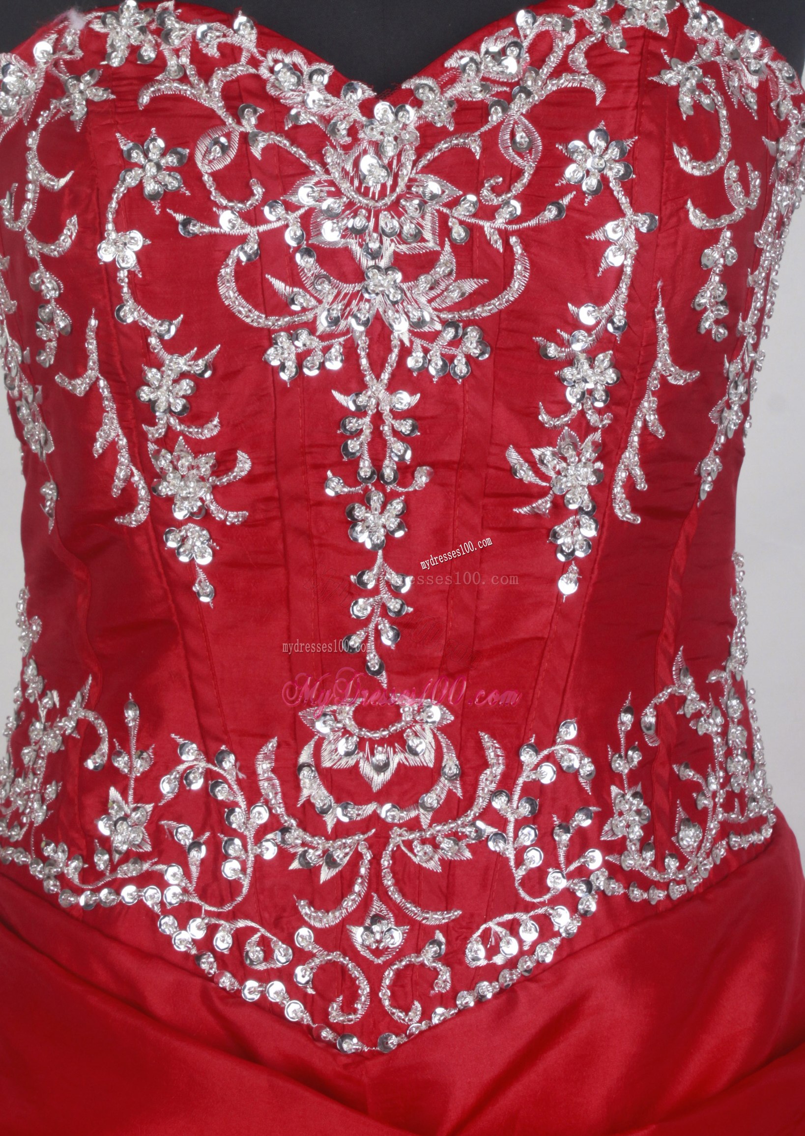 Ruffled Layers Front and Pick-ups Back Dresses 15 in Wine Red