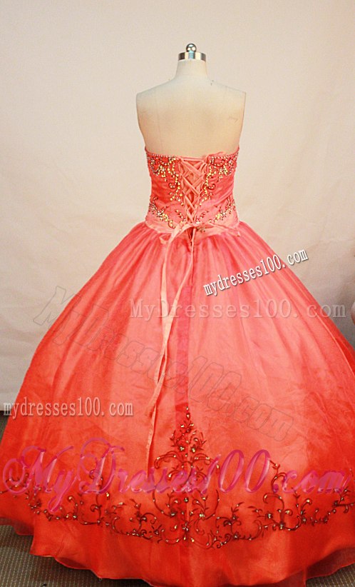 Gorgeous Puffy Taffeta Ball Gowm Quince Dresses with Rainestones