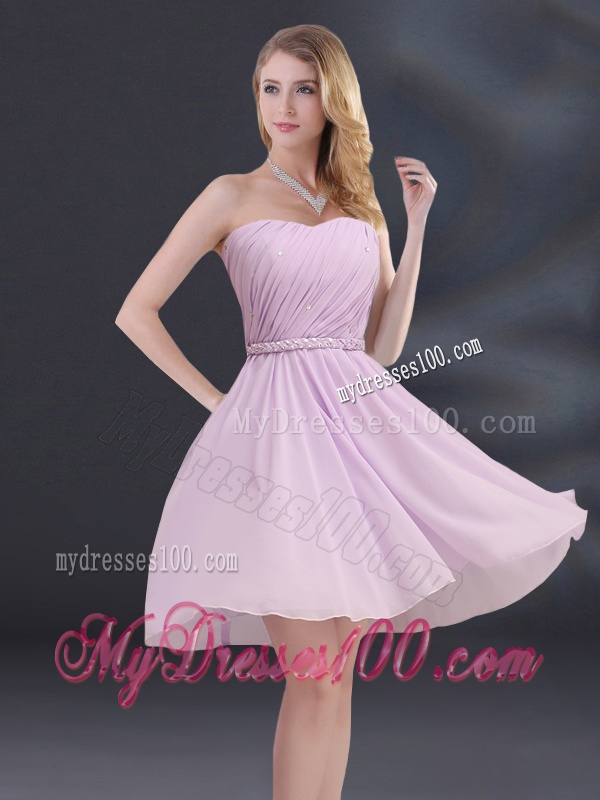 2016 Exquisite Bridesmaid Dress with Ruching