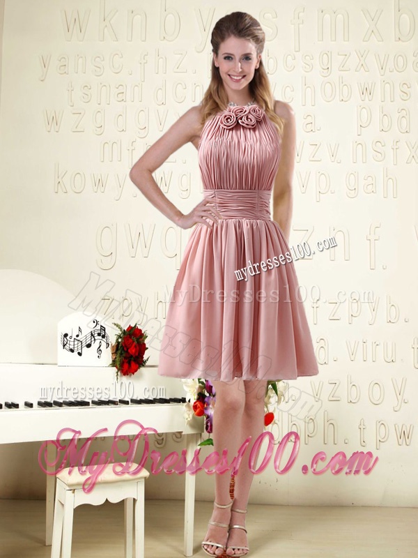 Romantic Sweetheart Empire Chiffon Bridesmaid Dresses with Ruching