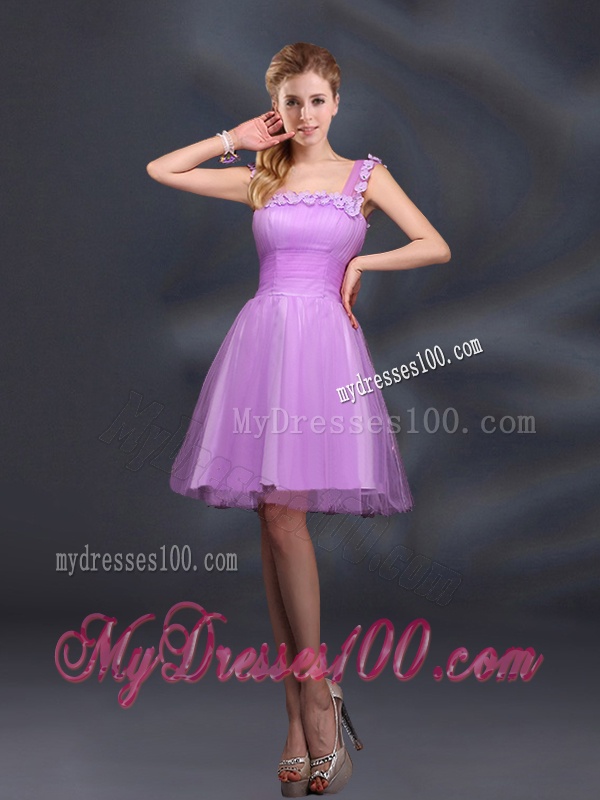 The Super Hot Lilac A Line Bridesmaid Dresses
