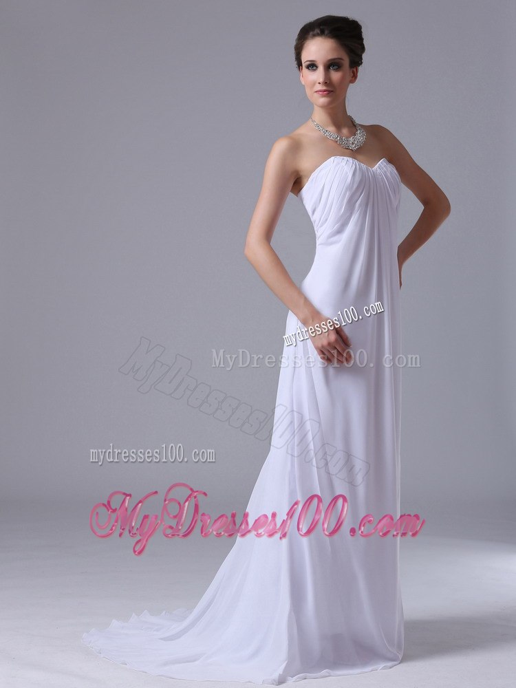 Customize Sweetheart Ruching Long Celebrity Dress Online for Girl