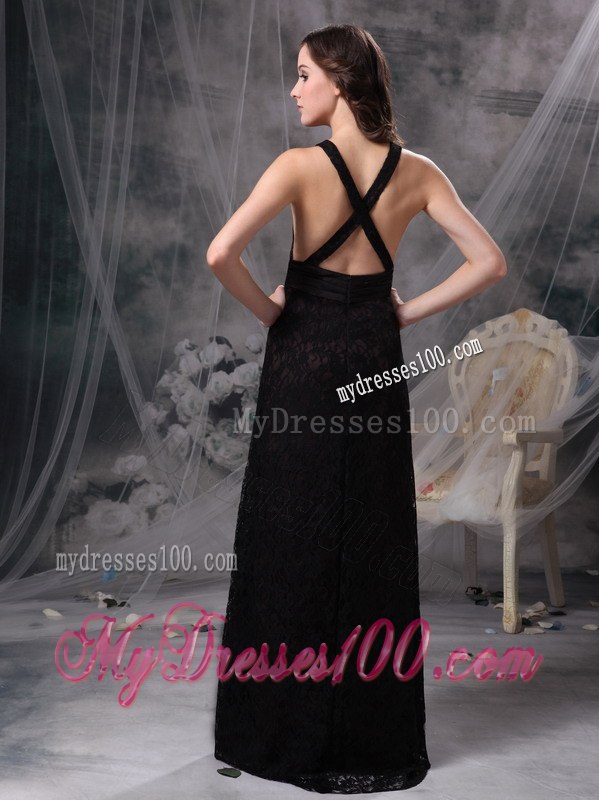 2013 Sexy Column V-neck Lace Celebrity Dresses with Belt and Ruche