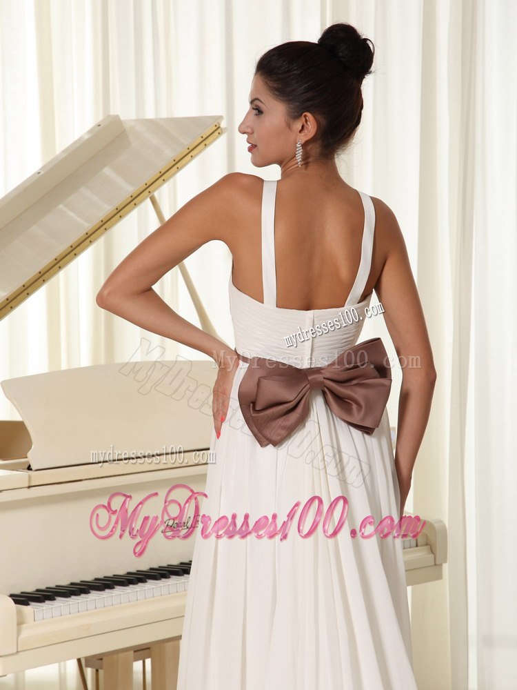 Beaded Decorate Straps Watteau Train Beading Beautiful Wedding Dress