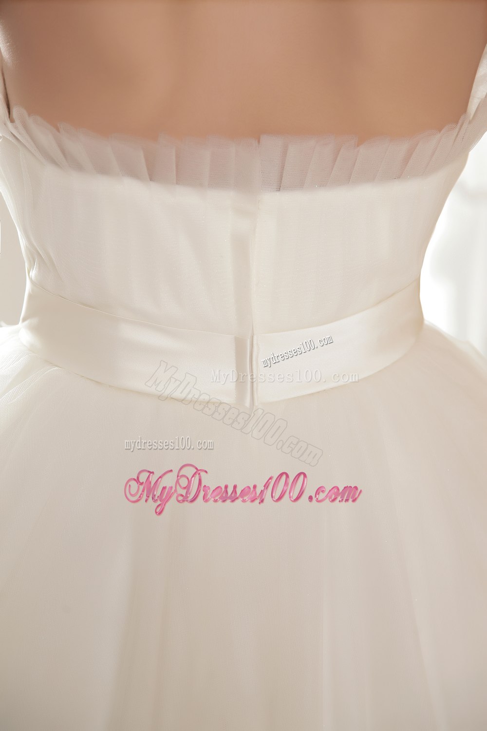 Fashionable Sweetheart Long Appliques With Beading Wedding Dress