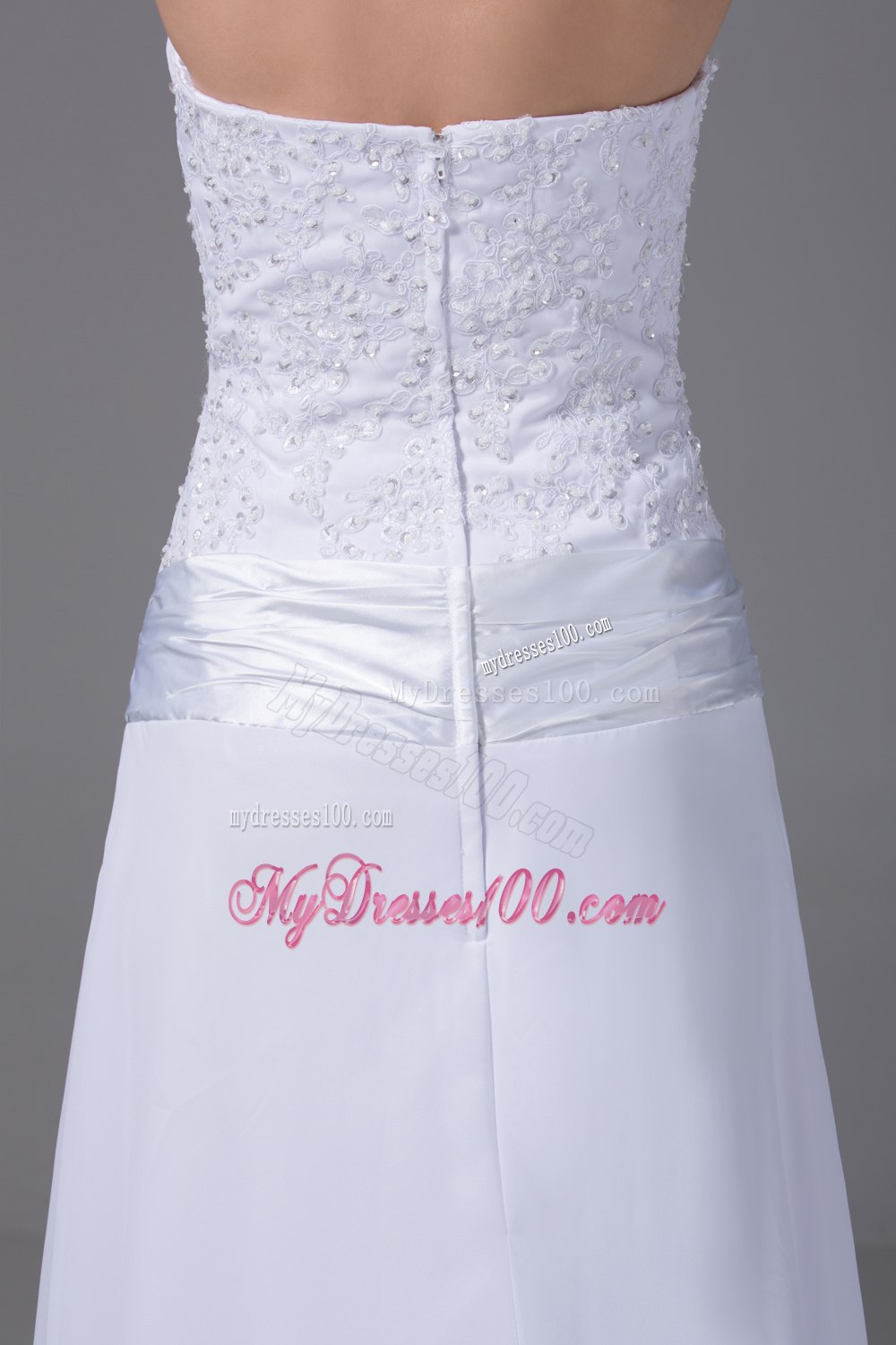 Cheap Halter Top Column Appliques Ruching 2013 Wedding Dresses