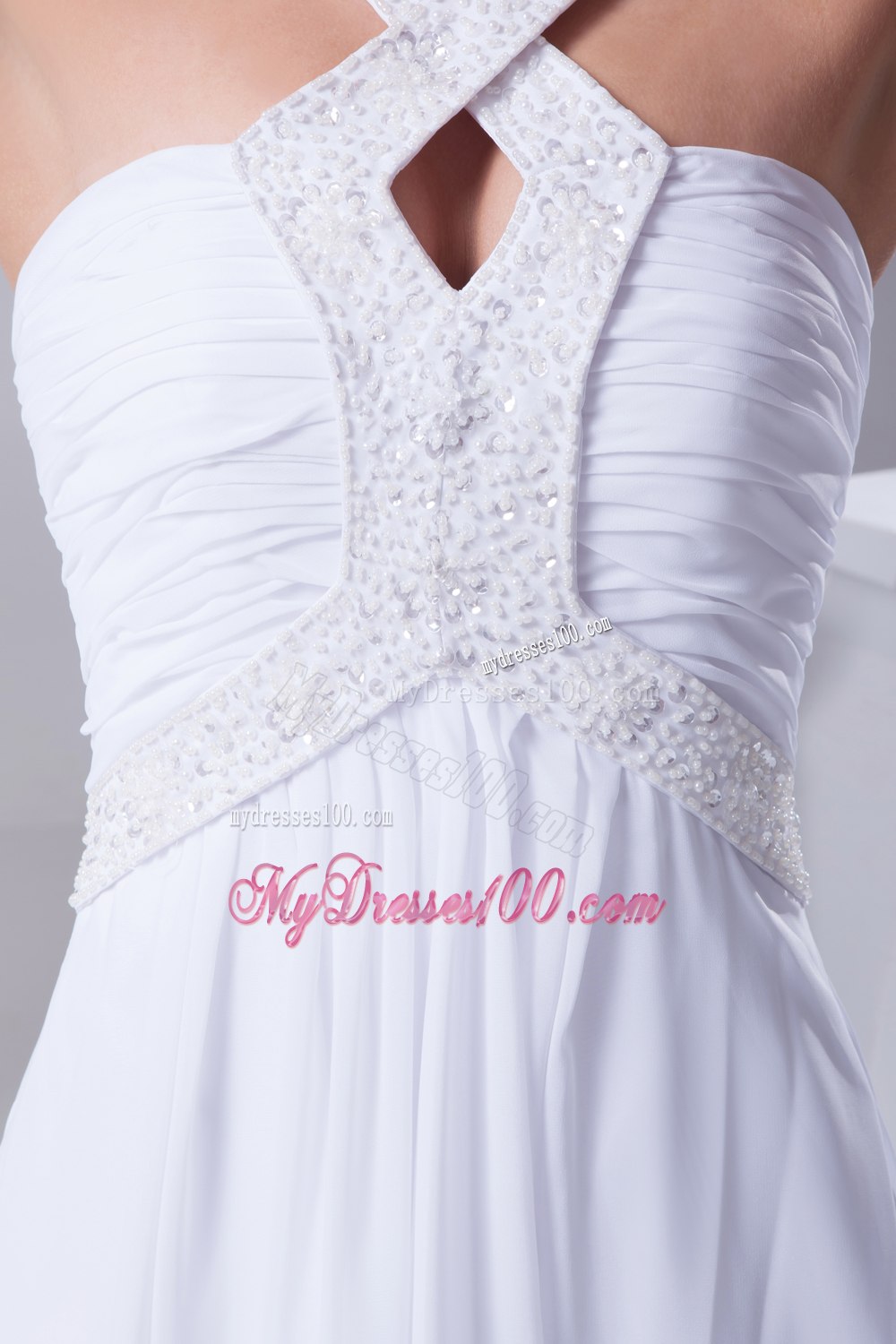 Simple One Shoulder Mermaid Feather Brush Train Wedding Dresses