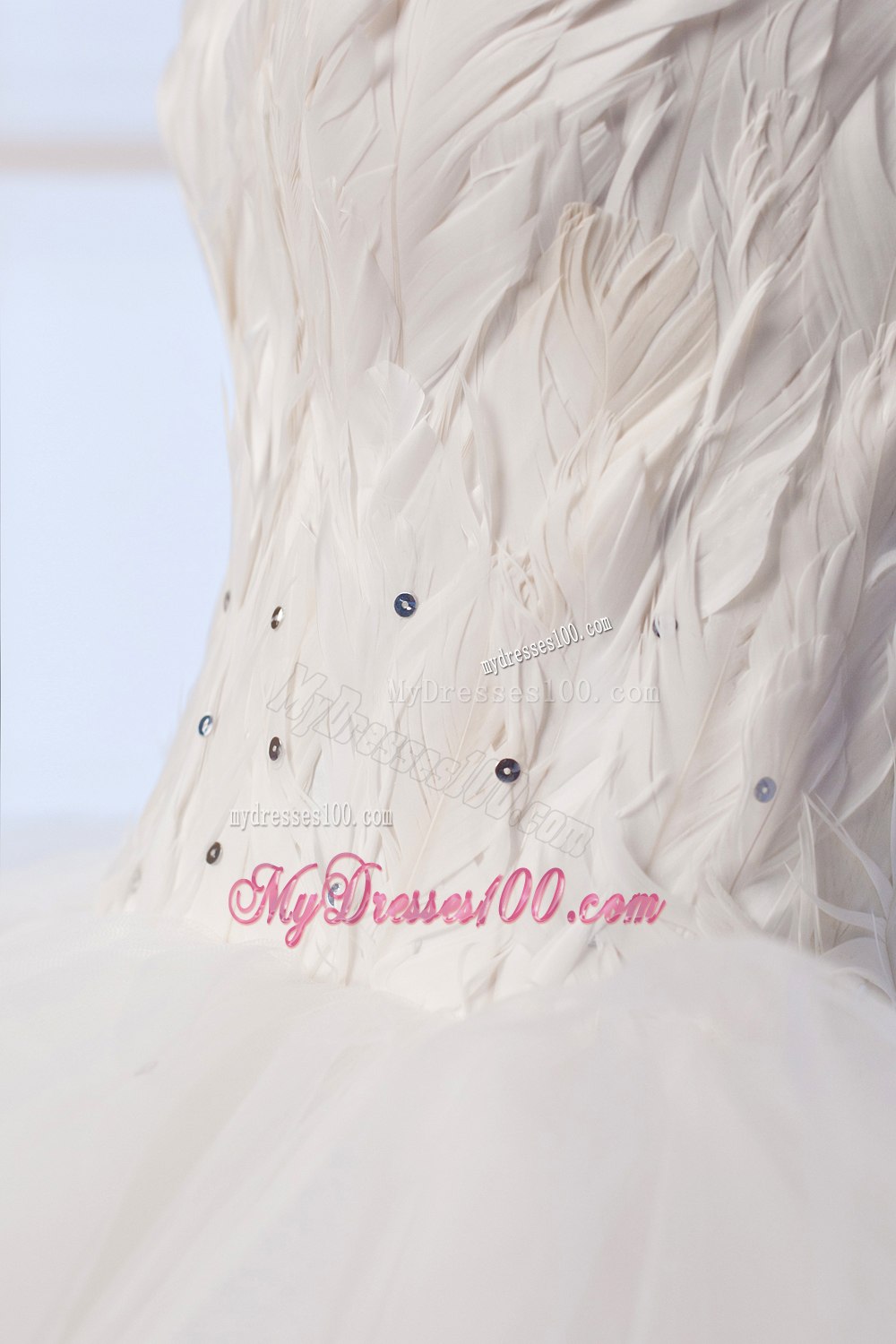 Beautiful Princess Sweetheart High-low Appliques Beach Wedding Dresses