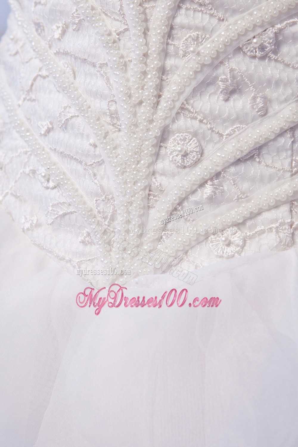 Lovely Column Strapless Asymmetrical Beading Wedding Dress for Beach