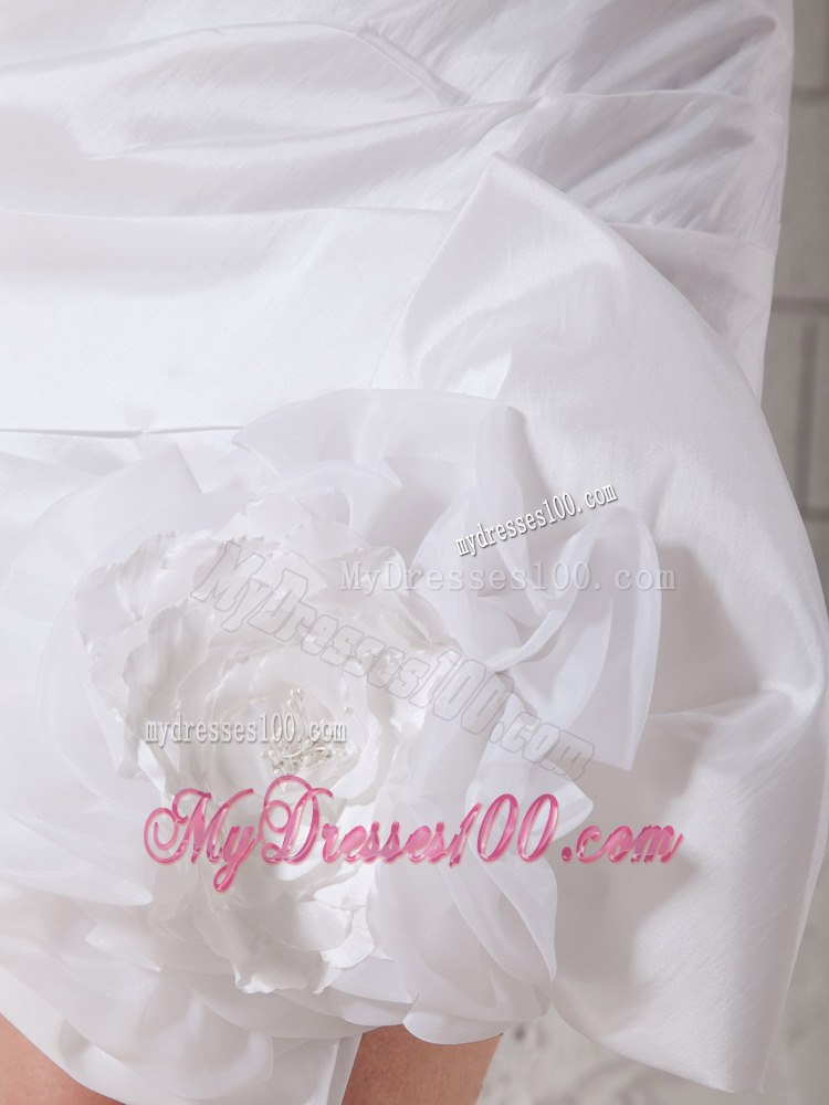 Pretty Sweetheart Mini-length Ruching 2013 Wedding Dresses for Garden