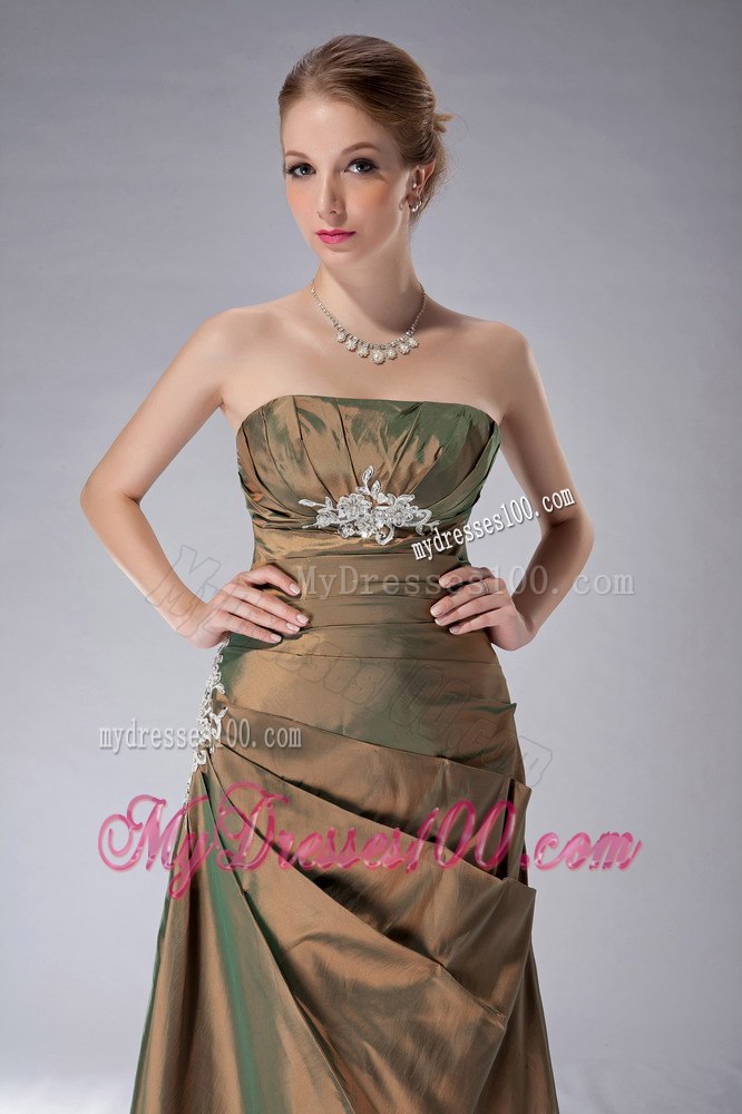 Ankle-length Mother Of The Bride Dress with Lace Up Closure