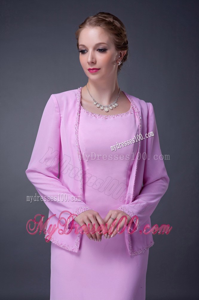Asymmetric Ankle-length Hem Lavender Mother In Law Dress Sleeveless