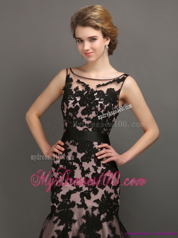 Gorgeous Appliques Multi Color 2016 Mother of The Bride Dress with Appliques