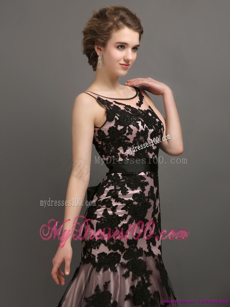 Gorgeous Appliques Multi Color 2016 Mother of The Bride Dress with Appliques