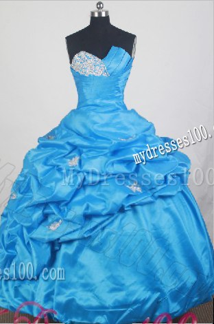 2012 Unique Ball Gown Sweetheart Neck Floor-Length Quinceanera Dresses
