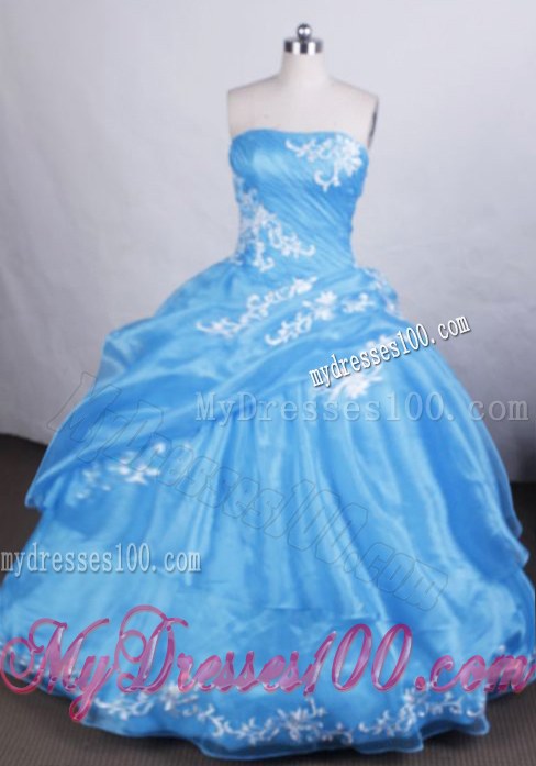 Ruching Lace Up Back Sweet 16 Dresses with Appliqued Hemline