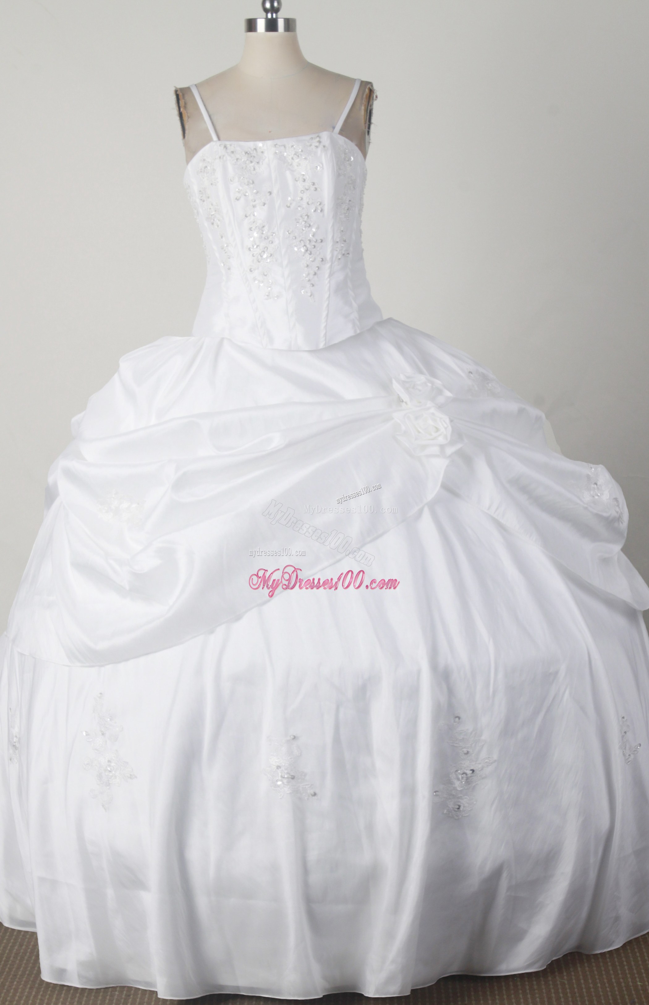 Pick-ups and Beaded Embroidery Accent Dresses 16 Of Straps