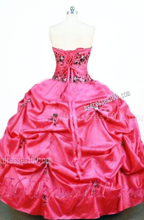 Chic Quinceanera Dresses Decorated by Diamond and Floral Embroideries