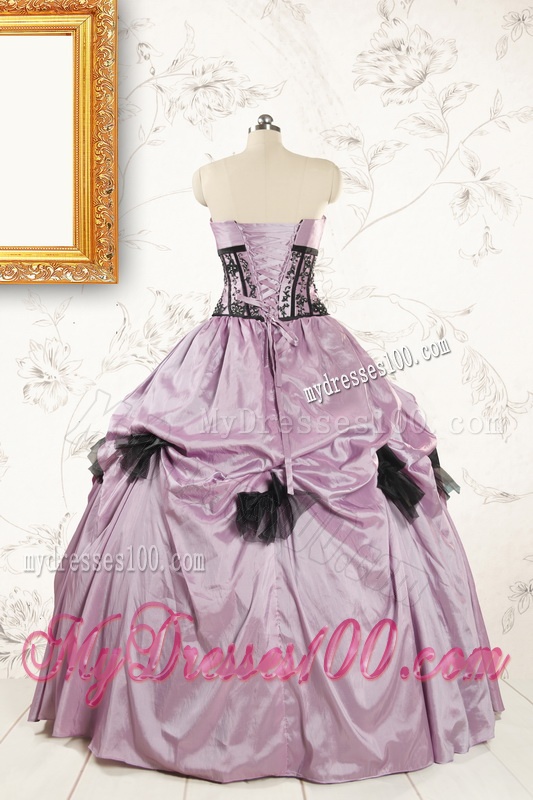 2016 Cheap Strapless Quinceanera Dresses with Appliques and Ruffles