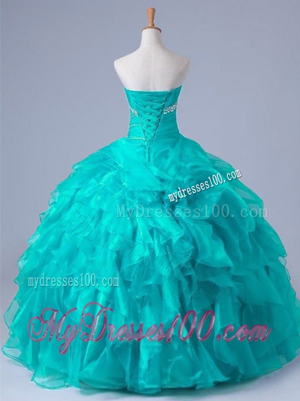 2016 Classical Beaded Quinceanera Dresses in Organza