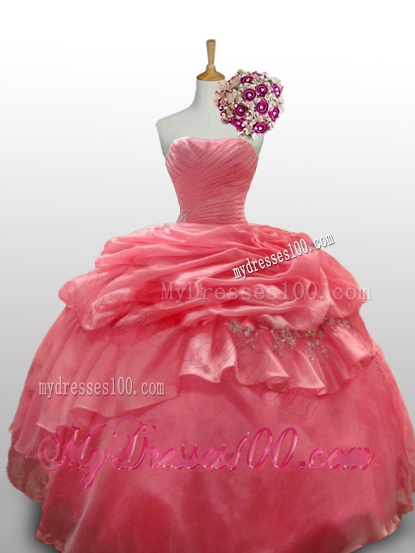 2016 Comfortable Beaded Sweetheart Quinceanera Dresses