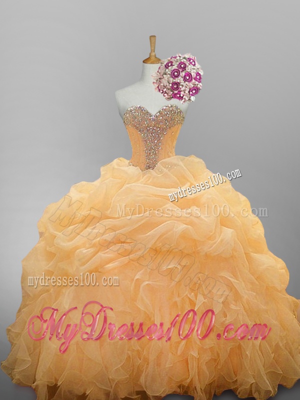 2016 Luxurious Sweetheart Quinceanera Dresses with Ruffled Layers