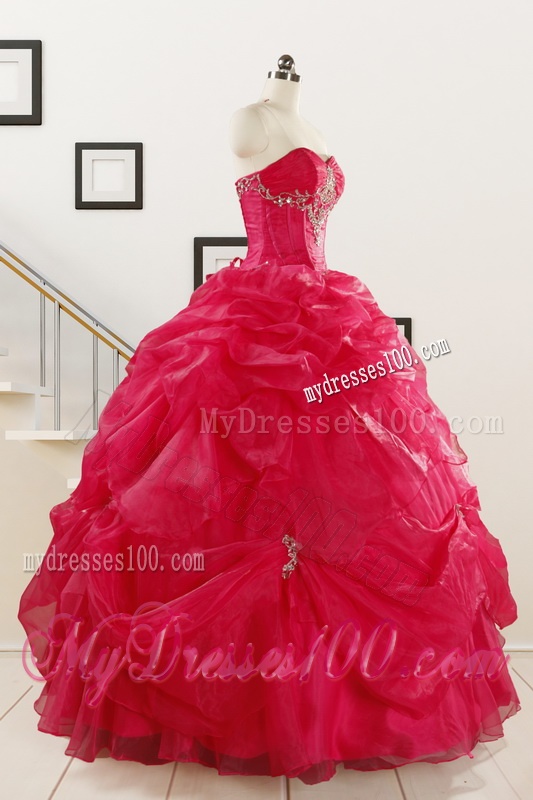 Perfect Sweetheart Quinceanera Dresses with Appliques