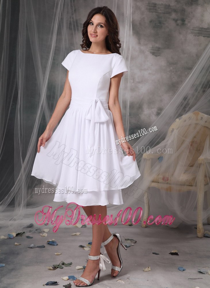 2013 Customize Short Dama Dresses For Quinceanera with Bateau 