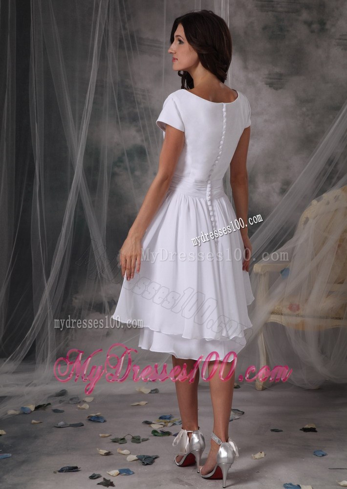 2013 Customize Short Dama Dresses For Quinceanera with Bateau 