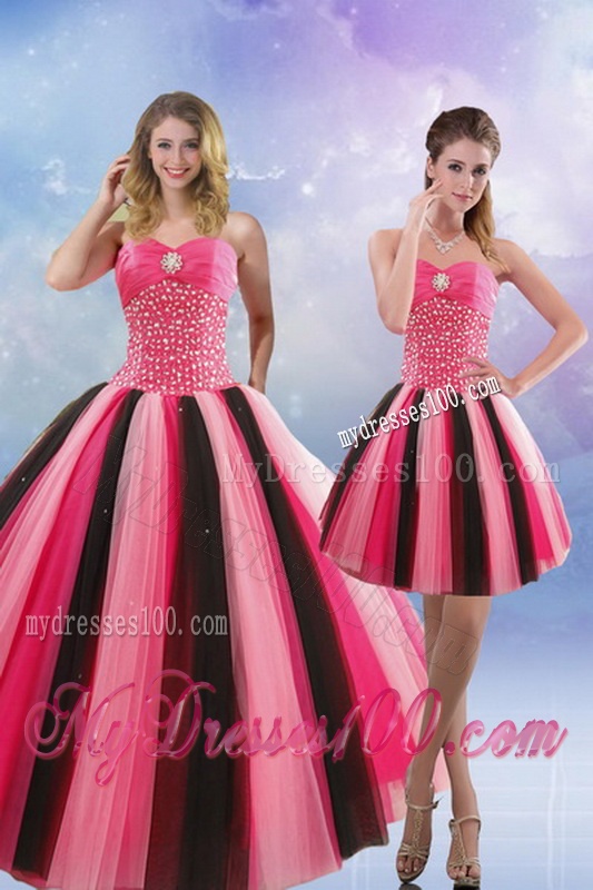 Beautiful 2016 Beading Quinceanera Dresses in Multi Color