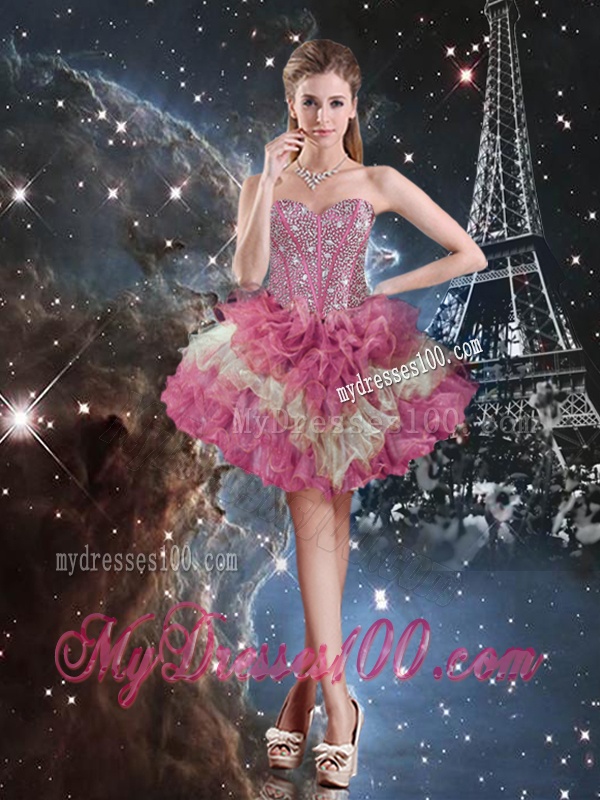 Gorgeous Ball Gown Sweetheart Detachable Sweet 16 Dresses for Fall