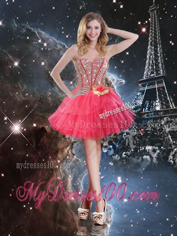Lovely Sweetheart Detachable Quinceanera Dresses with Beading for Fall