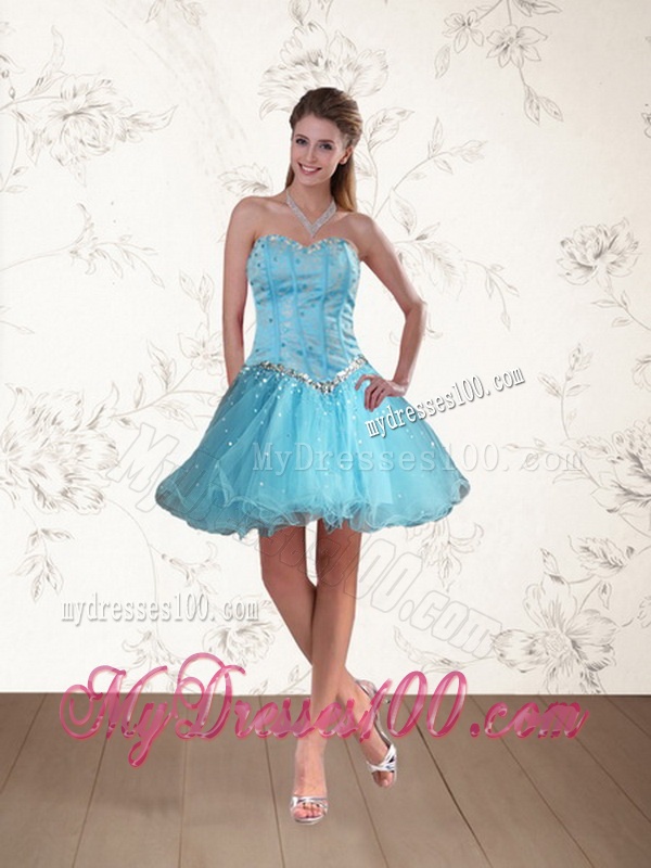Multi Color Sweetheart Quinceanera Dress with Ruffles and Beading