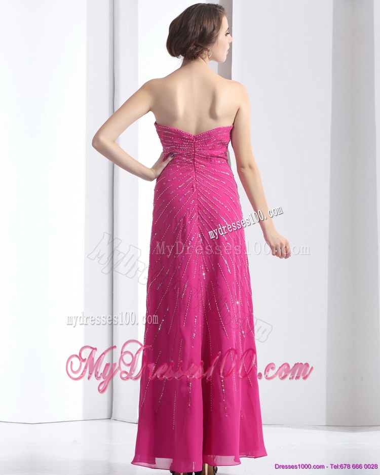 2016 Pretty Sweetheart Floor Length Evening Dress with Beading