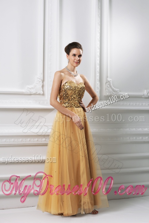 A-line Sweetheart Beading Organza Floor-length Evening Dress