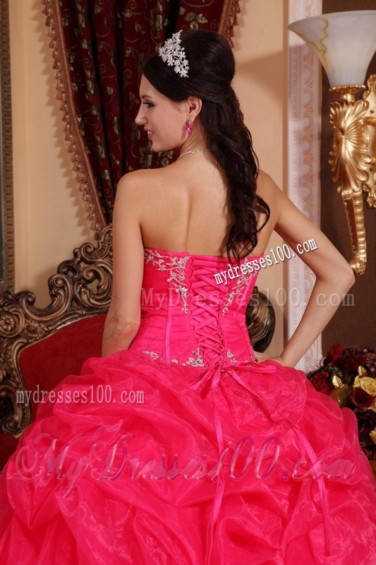 Quinceaneras Dress Characterized Waving Ruflles to Floor Length