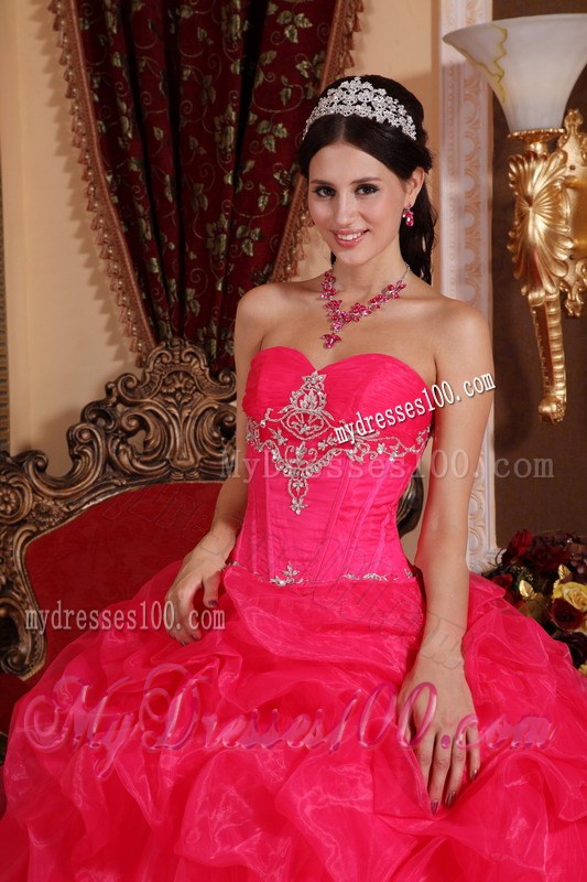 Quinceaneras Dress Characterized Waving Ruflles to Floor Length