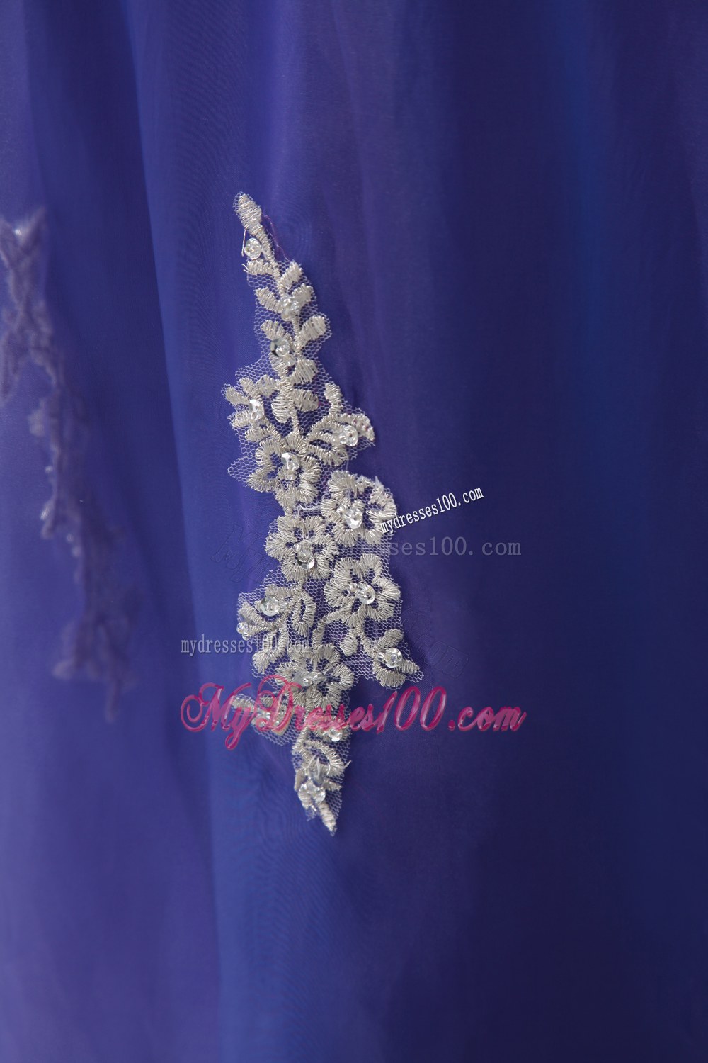 White Appliques Decor One Shoulder Quinceanera Dresses Gowns