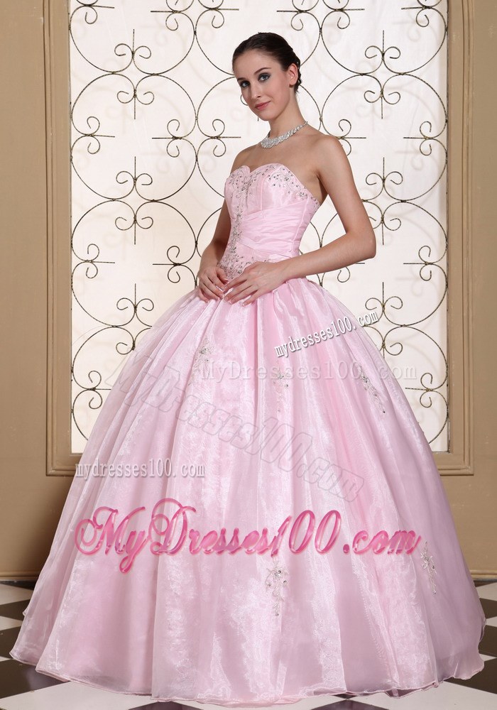 Sweet Baby Pink 2013 Quinceanera Dress In California Sweetheart 