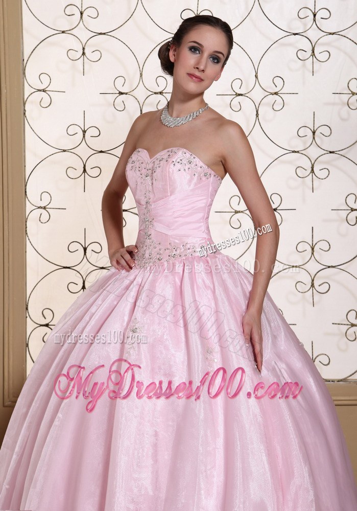 Sweet Baby Pink 2013 Quinceanera Dress In California Sweetheart 