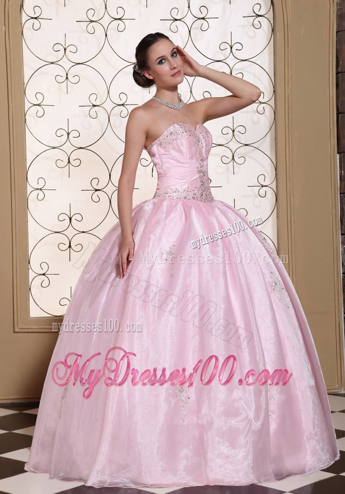Sweet Baby Pink 2013 Quinceanera Dress In California Sweetheart 