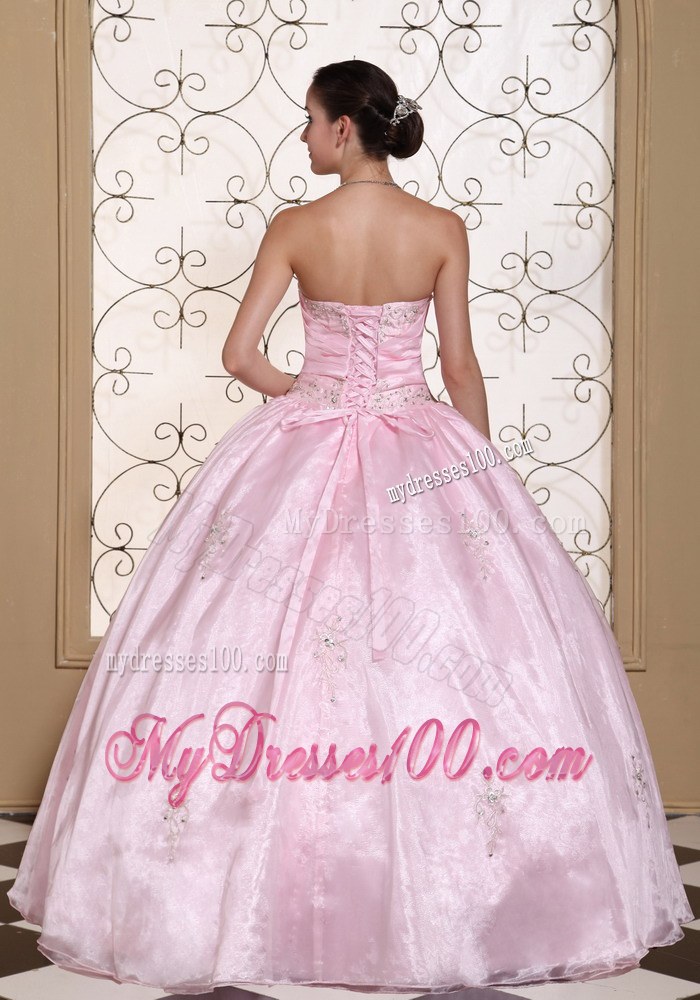 Sweet Baby Pink 2013 Quinceanera Dress In California Sweetheart 