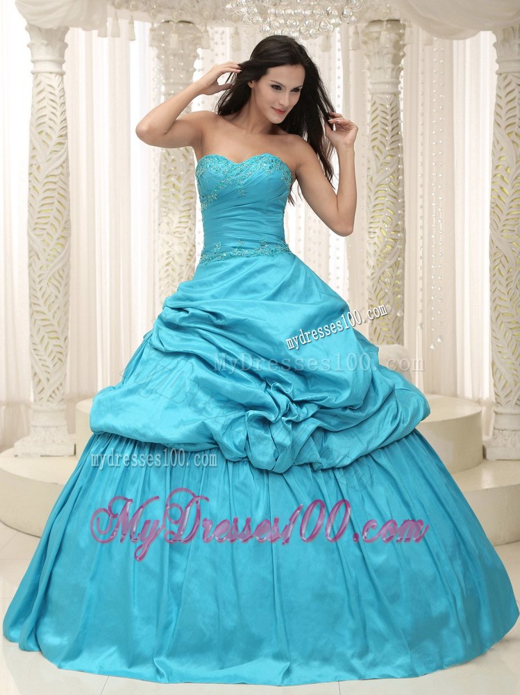 Jakcet for Ruffles Teal Quinceanera Gowns Dresses in Puffy