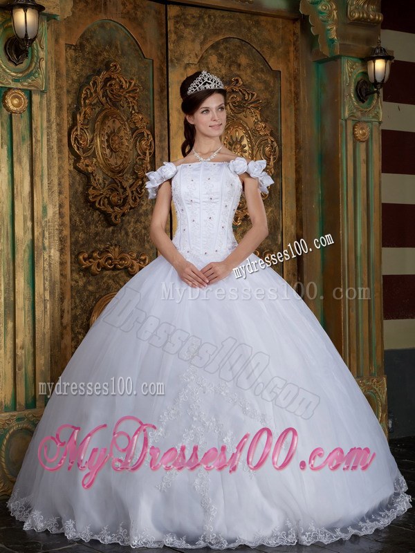 Off The Shoulder Dresses for 15 with Beading For two Layers